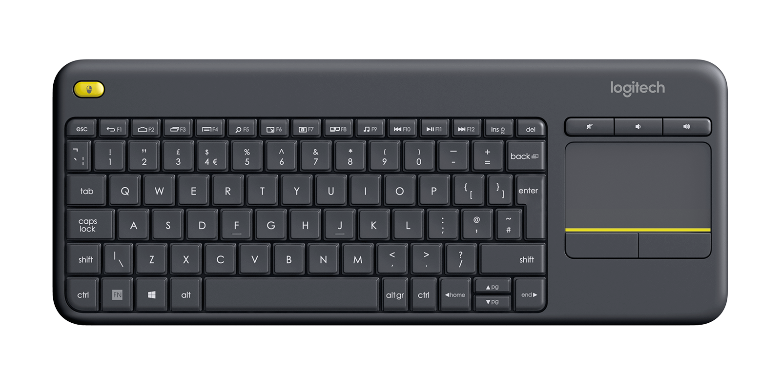K400 Plus Wireless Touch Keyboard