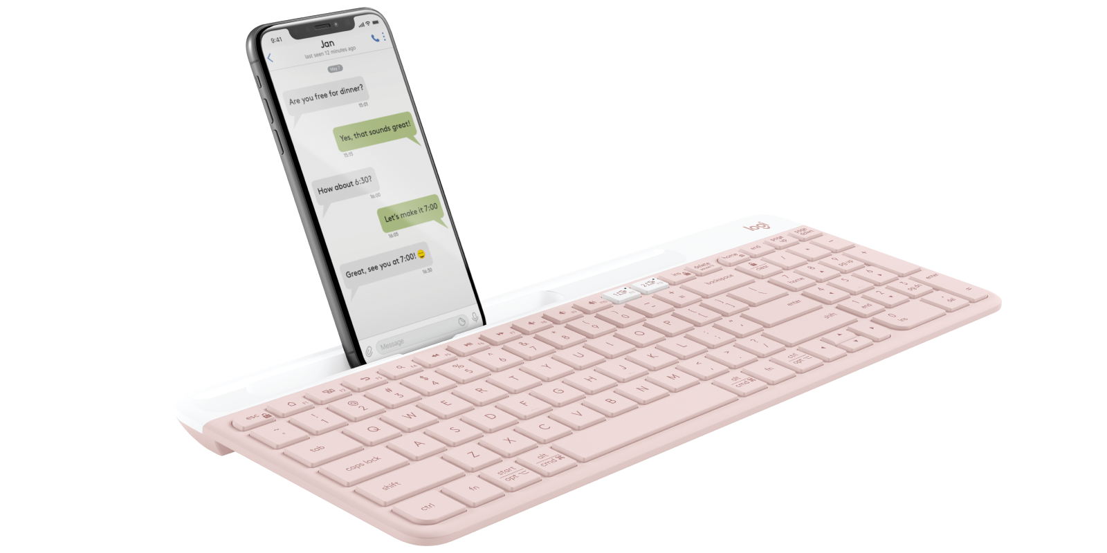 K585 Slim Multi-Device Wireless Keyboard