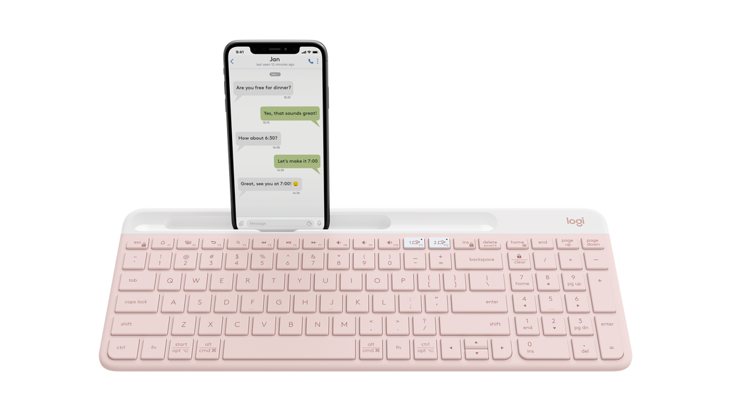 K585 Slim Multi-Device Wireless Keyboard