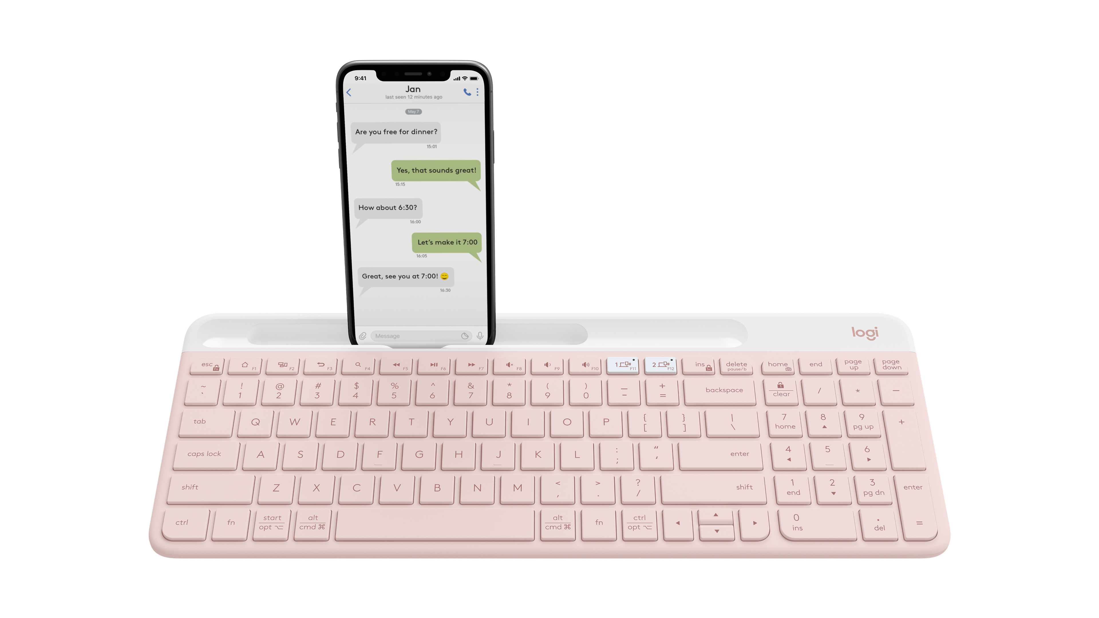 K585 Slim Multi-Device Wireless Keyboard