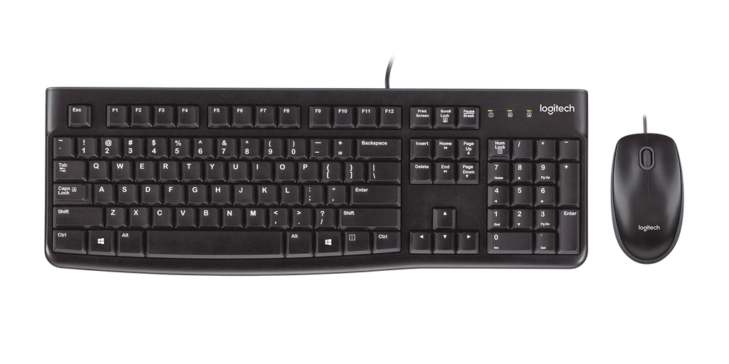 MK120 Corded Keyboard and Mouse Combo
