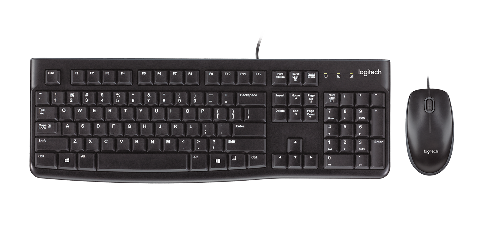 MK120 Corded Keyboard and Mouse Combo