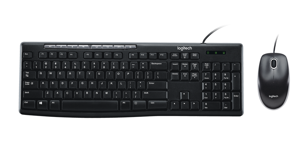 MK200 Media Corded Keyboard and Mouse Combo