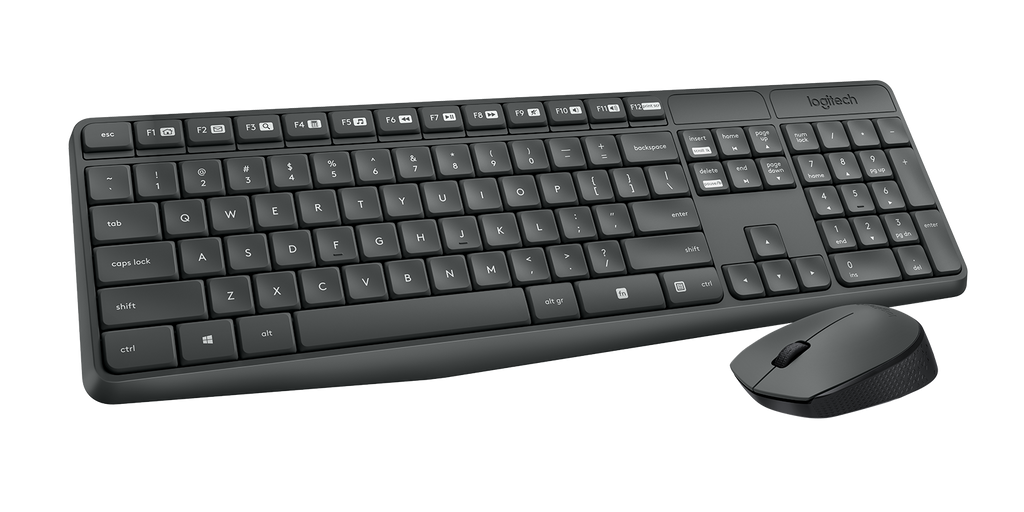 MK235 Wireless Keyboard and Mouse Combo