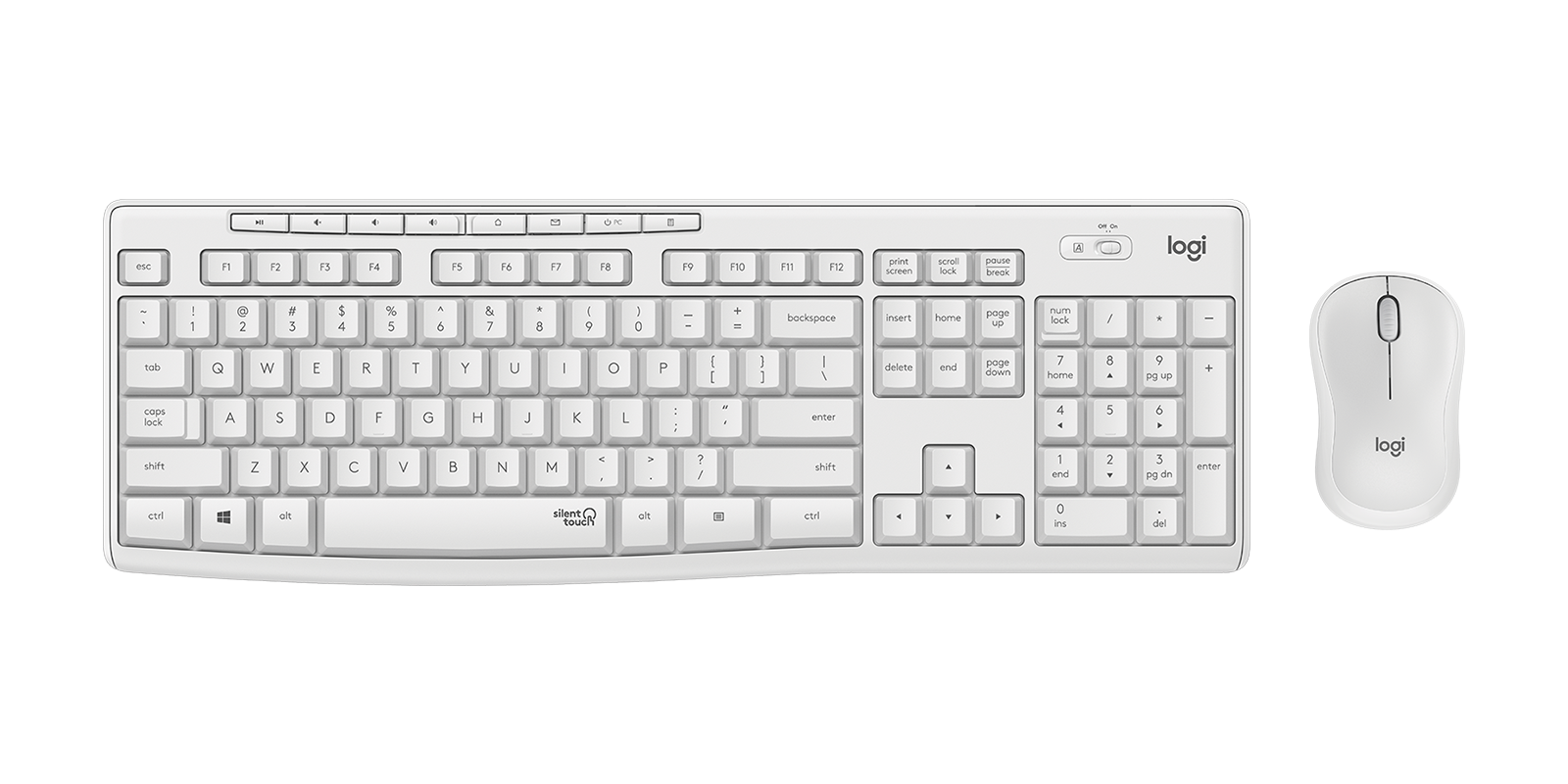 MK295 Silent Wireless Combo