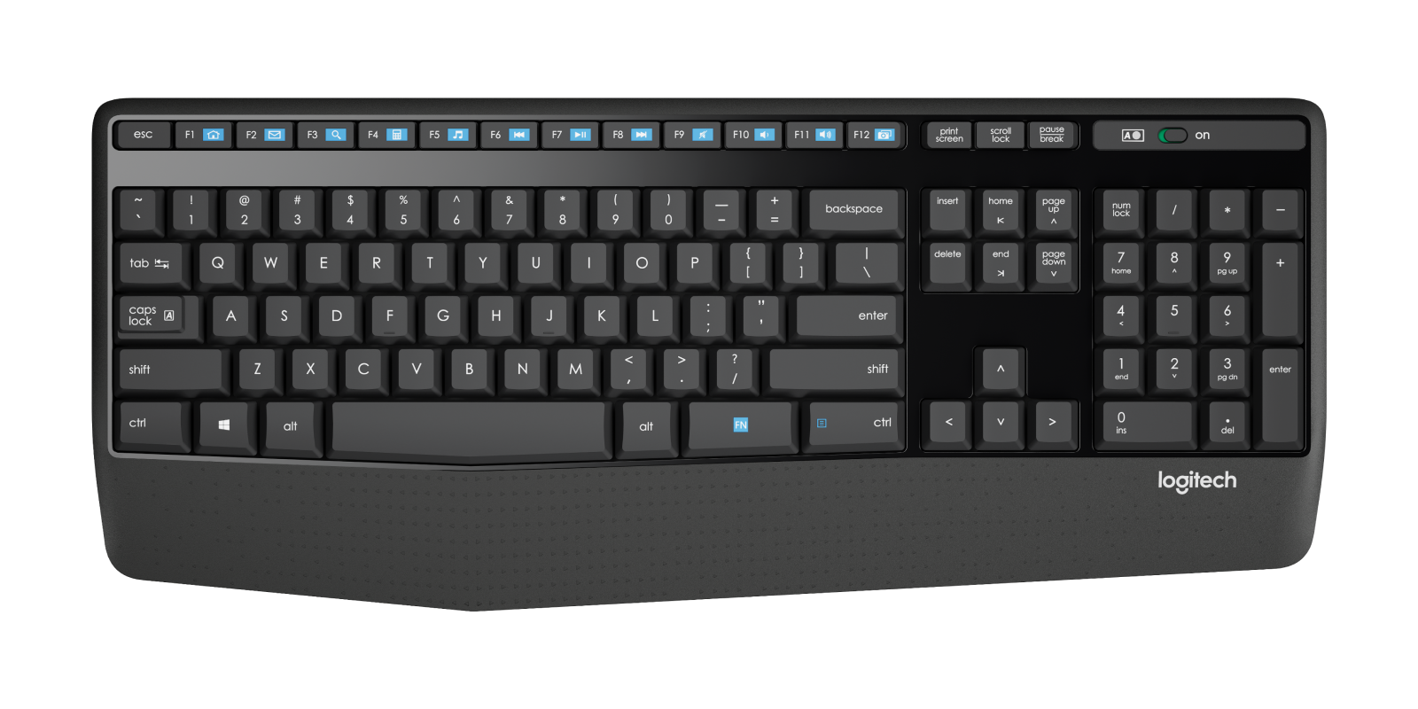 MK345 Comfort Wireless Keyboard and Mouse Combo