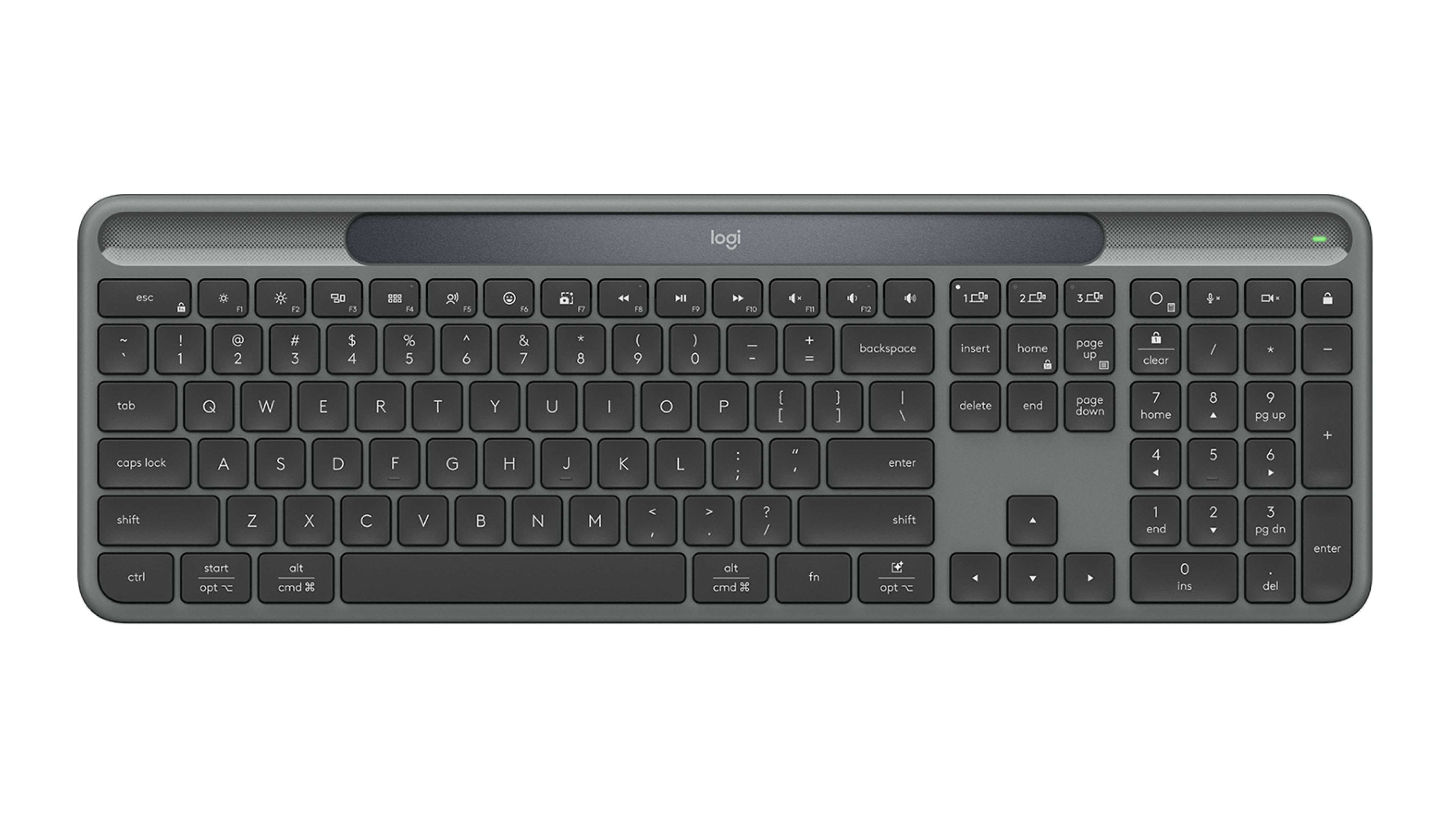 Signature Slim Solar+ wireless keyboard K980