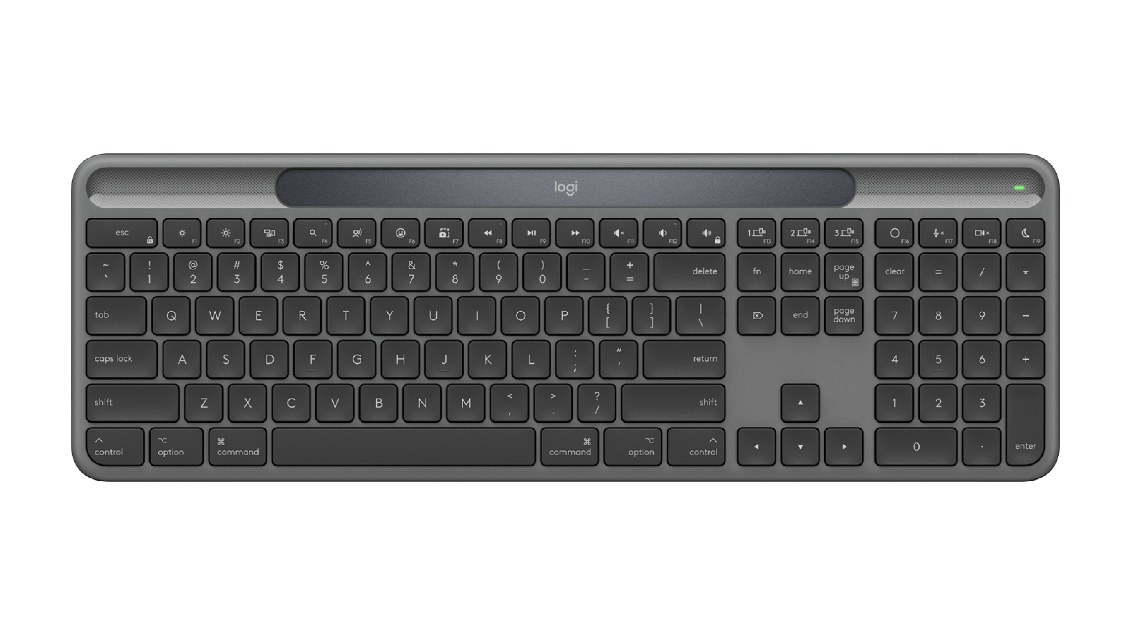 Signature Slim Solar+ for Mac wireless keyboard K980