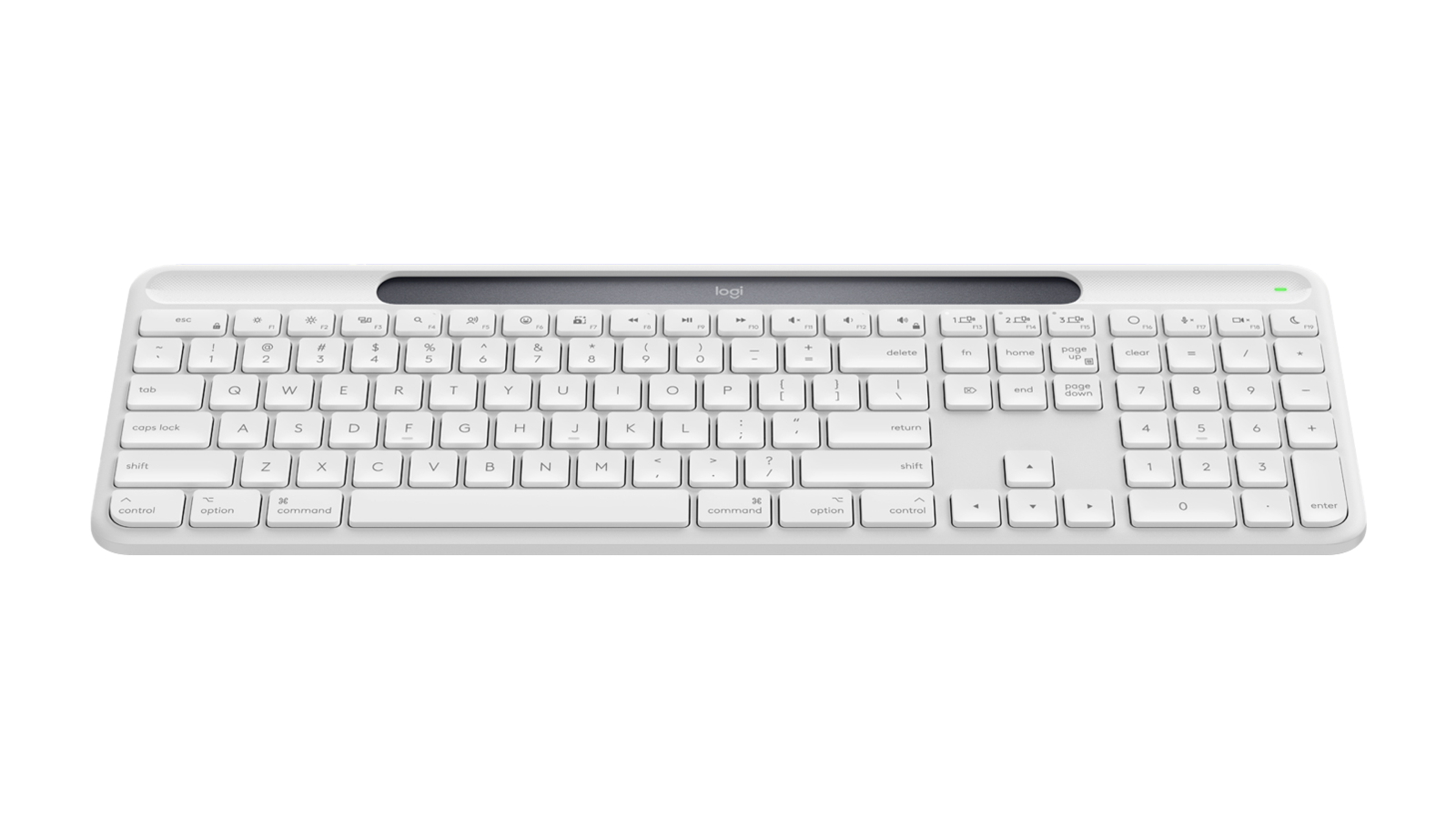 Signature Slim Solar+ for Mac wireless keyboard K980